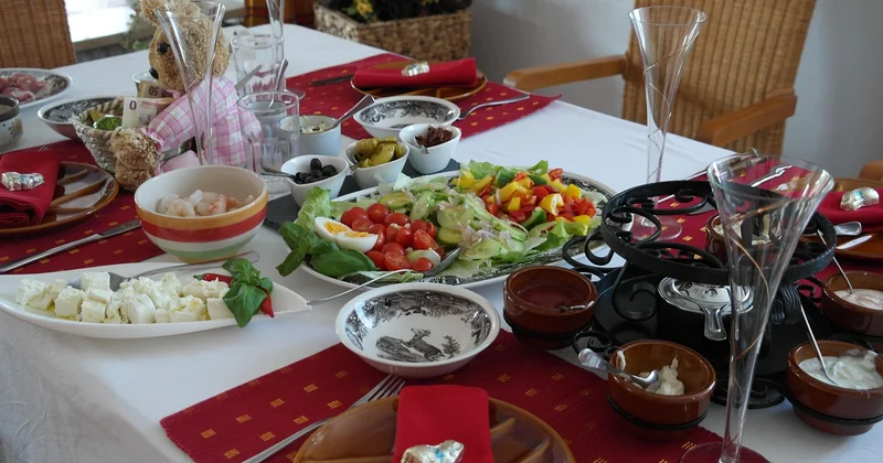 Le repas, partie intégrante de la soirée